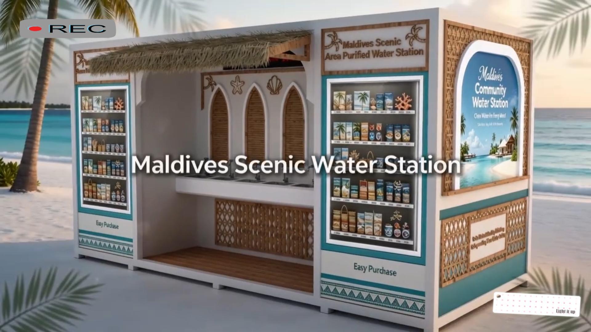 Maldives Thatched Water Station – ຣີສອດ ເຊັກອິນ ສະຖານທີ່ທ່ອງທ່ຽວ?
